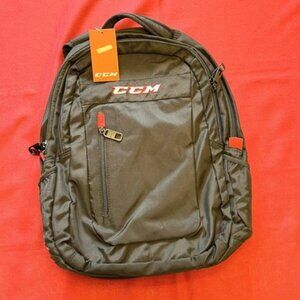 New CCM Black Backpack